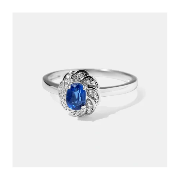 Серебряное кольцо с кианитом — арт. 10322-002732
