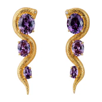 Серьги средней длины AURA.916 Poison Drop — модель 68z7t65 — фото 2