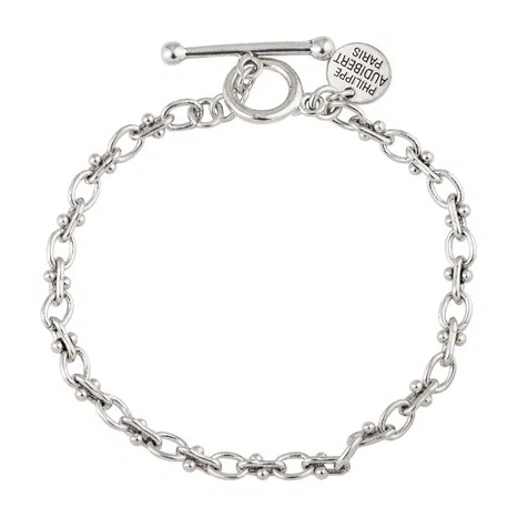 Серебристый браслет из латуни Alba Philippe Audibert Poison Drop — модель 8wfk883 — фото 2