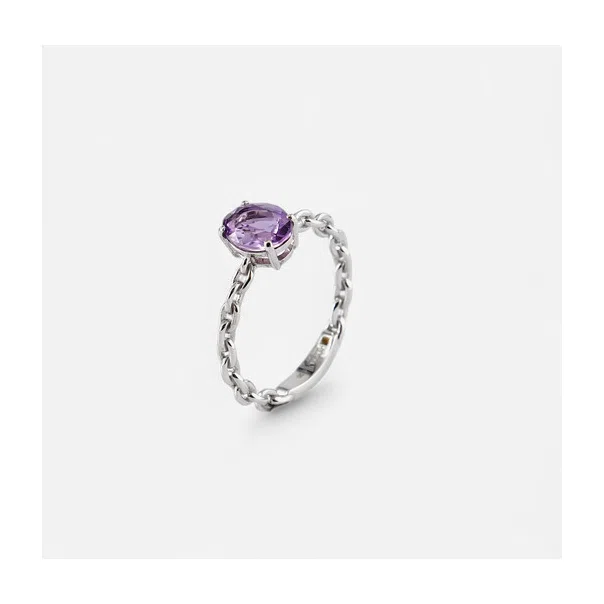Кольцо из золота с аметистом Herald Percy Diamonds Poison Drop — модель 1h2wq1z