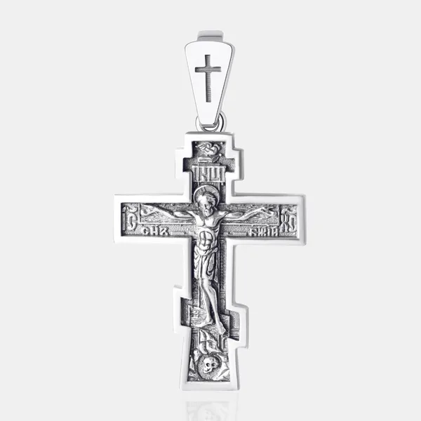 Подвеска крест из серебра — арт. 000-361101