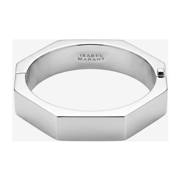 Широкий серебристый браслет Isabel Marant Poison Drop — модель s3cs41j — фото 3