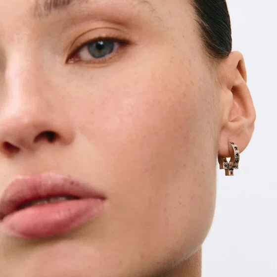 Моносерьга из серебра с фианитами LOGOS RED EARRING SHE IS MONO Poison Drop — модель q0e3rqf — фото 2