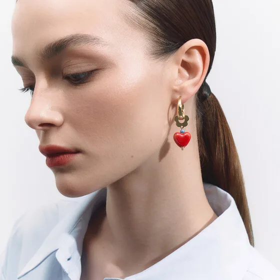 Серьги средней длины Kotlo Studio — модель ivrkcga