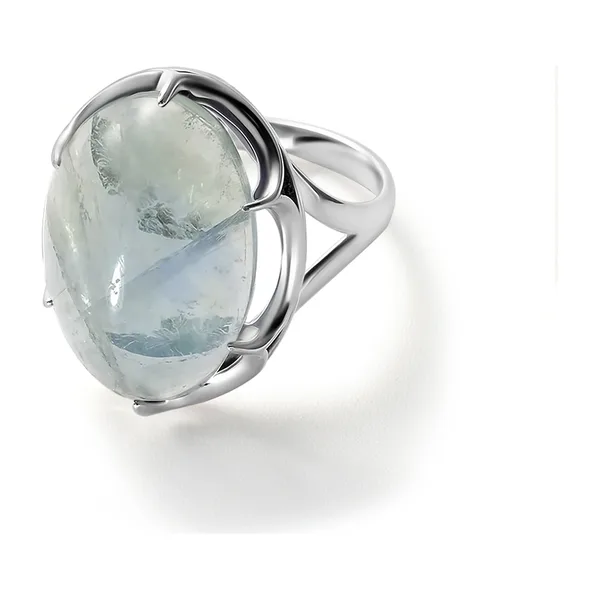 Серебряное кольцо с флюоритом