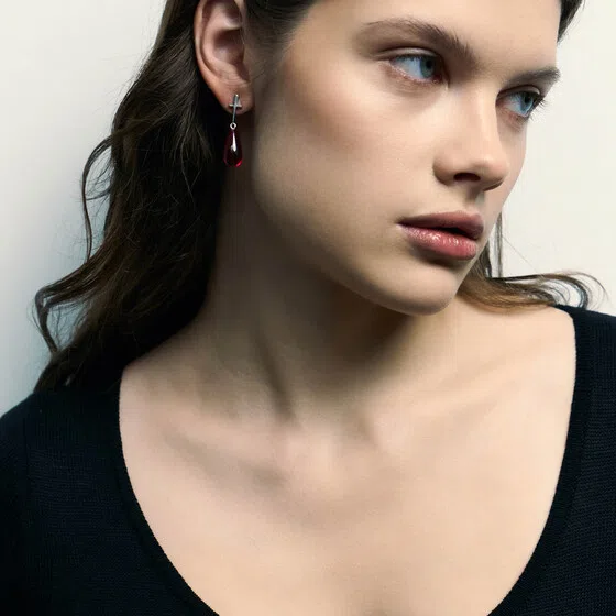 Серьги с подвесами Dzhanelli Jewellery Poison Drop — модель n1sgp06 — фото 2