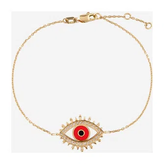 Браслет из золота с бриллиантами и эмалью eye Lumiere D'OR Poison Drop — модель h3rbbe0