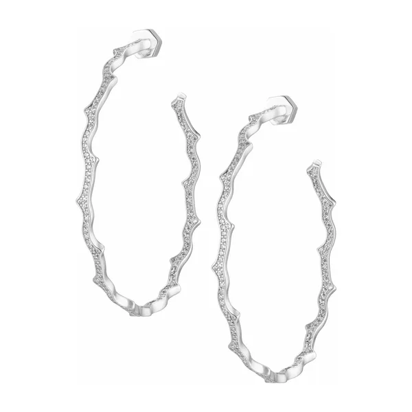 Серьги-кольца Caviar Jewellery — модель 40cqu3m