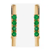 Серьги из лимонного золота с изумрудом Herald Percy Diamonds Poison Drop — модель 8t0g9iy