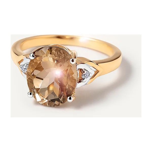 Серебряное кольцо с кварцем — арт. 10322-003326