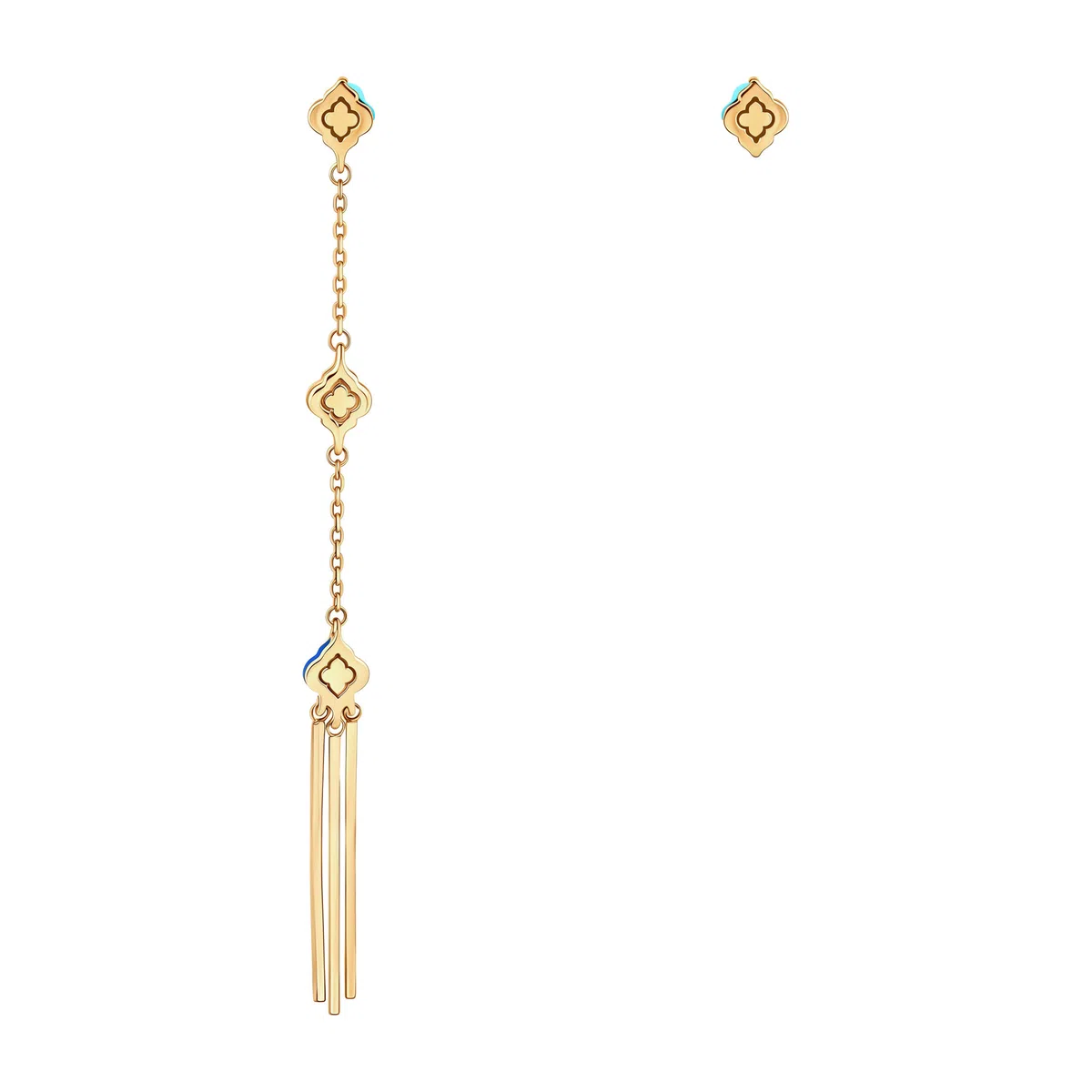 Асимметричные серьги LUTA Jewelry Poison Drop — модель kx7pn46