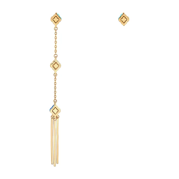 Асимметричные серьги LUTA Jewelry — модель kx7pn46