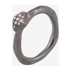 Кольцо из серебра с муассанитом Mintaka Jewellery Poison Drop — модель mwn1zig