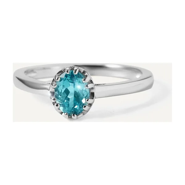 Серебряное кольцо с апатитом — арт. 10322-004282