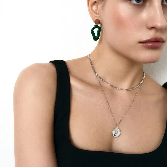 Серьги средней длины R!VER Poison Drop — модель frpi6vz — фото 2