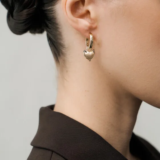 Серьги-кольца COBRA JEWELRY — модель r986779