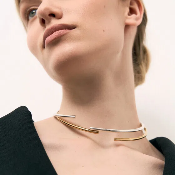 Колье из серебра BASIC LUTA Jewelry Poison Drop — модель 4qeqqep