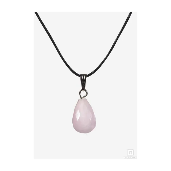 Кулон из кунцита, огранка