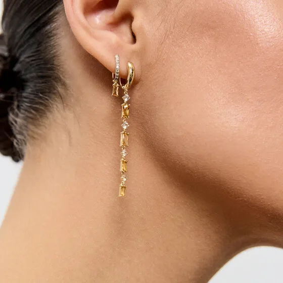 Серьги с подвесами Herald Percy Diamonds — модель 164jbu7