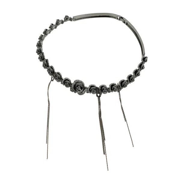 Колье «Шейное украшение с розами SECRET GARDEN» Caviar Jewellery Poison Drop — модель ft0n1ks — фото 2