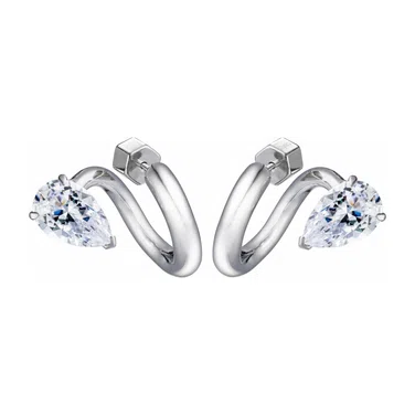 Серьги средней длины Caviar Jewellery Poison Drop — модель j6i911r — фото 2