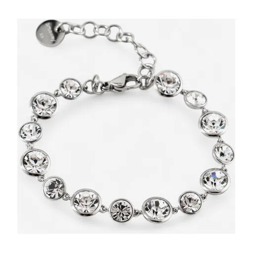 Серебристый браслет с кристаллами BRACELET SYMPHONIA Brosway Poison Drop — модель xe525j2 — фото 2