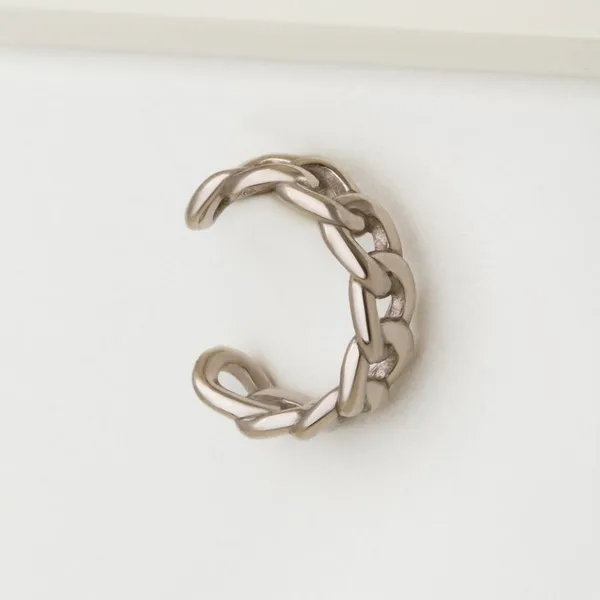 Серьги полупара из серебра — арт. 000-367605