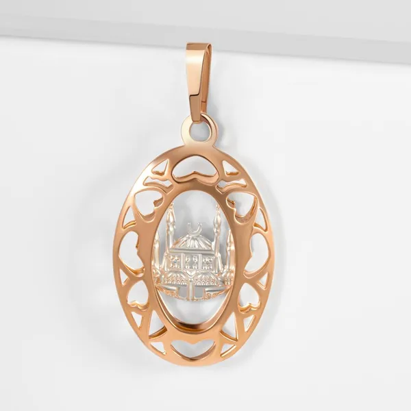 Подвеска из красного золота — арт. 000-232153