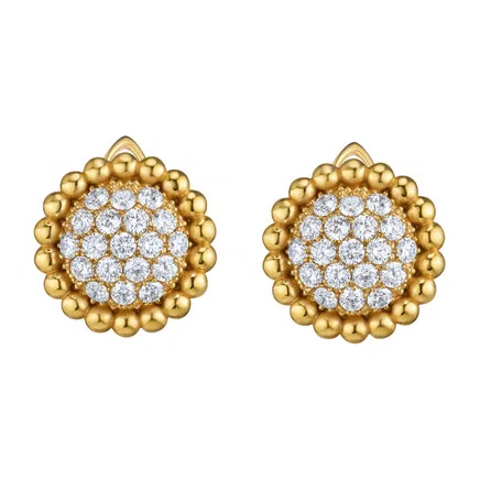 Позолоченные Серьги из латуни с фианитами BOLLICINE Fiore di Firenze Poison Drop — модель s7a6hkd — фото 3