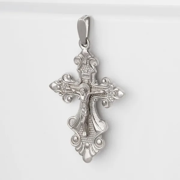 Подвеска крест из серебра — арт. 000-369631