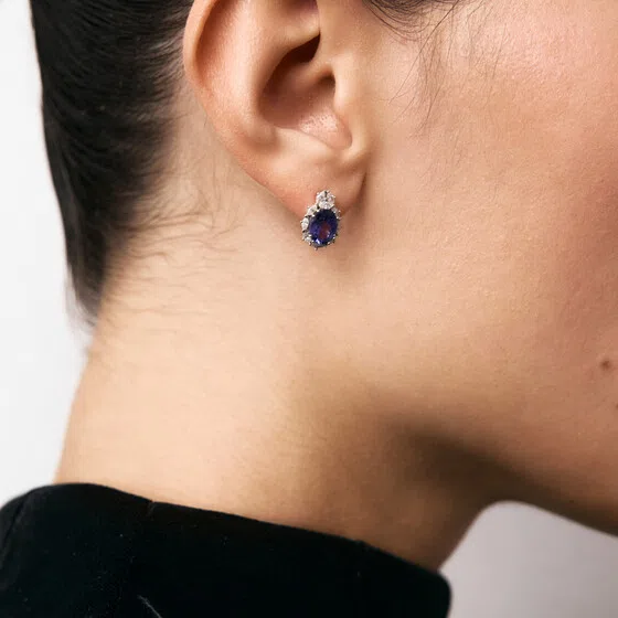 Серьги средней длины Herald Percy Diamonds Poison Drop — модель zxuq4qz — фото 3