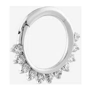 Серьги «Кликер из золота с бриллиантами Tiara» AURIS Poison Drop — модель 1hicwbe — фото 2