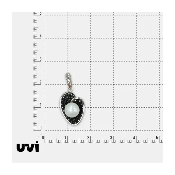 Серебряная подвеска с жемчугом — арт. 10422-002069