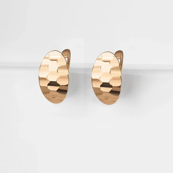 Серьги из красного золота — арт. 000-280644