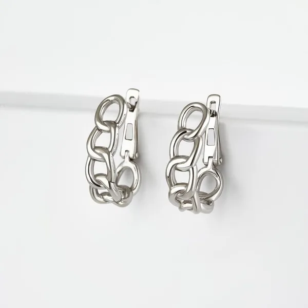 Серьги из серебра — арт. 000-360347