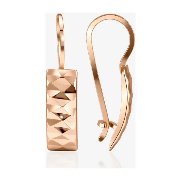 Серьги из красного золота — арт. 000-359539