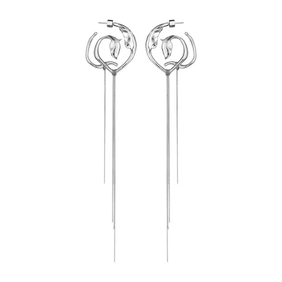 Длинные серьги Caviar Jewellery Poison Drop — модель xzasp5f