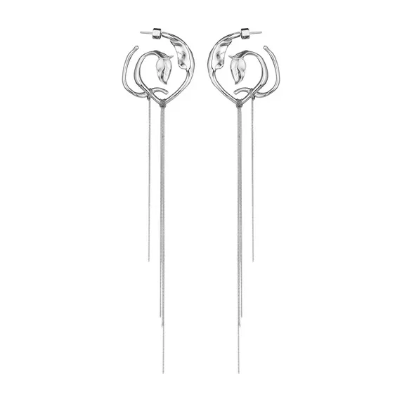 Длинные серьги Caviar Jewellery — модель xzasp5f