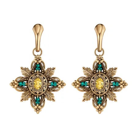 Серьги с подвесами Fiore di Firenze Poison Drop — модель hpdveui — фото 2