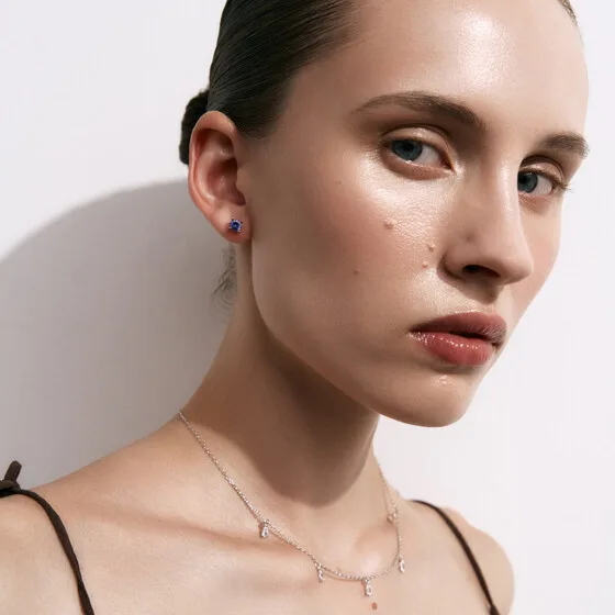Пусеты Herald Percy Diamonds — модель fcztc37