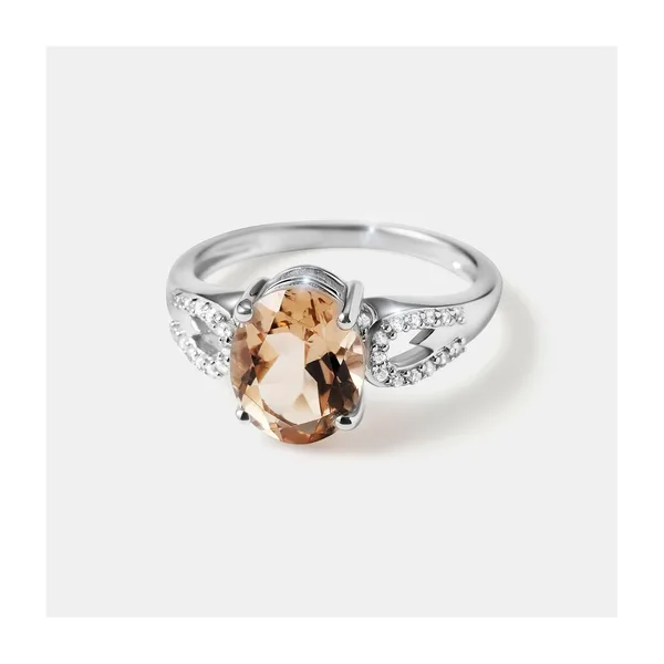 Серебряное кольцо с кварцем — арт. 10322-004227