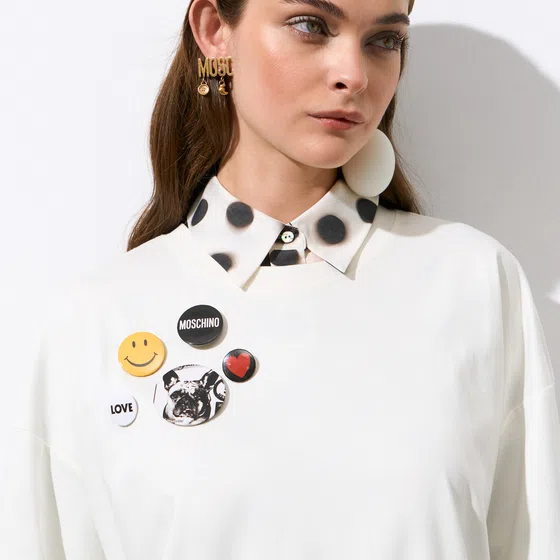 Брошь «Набор из 5 значков Moschino» Poison Drop — модель 5n24vup — фото 4