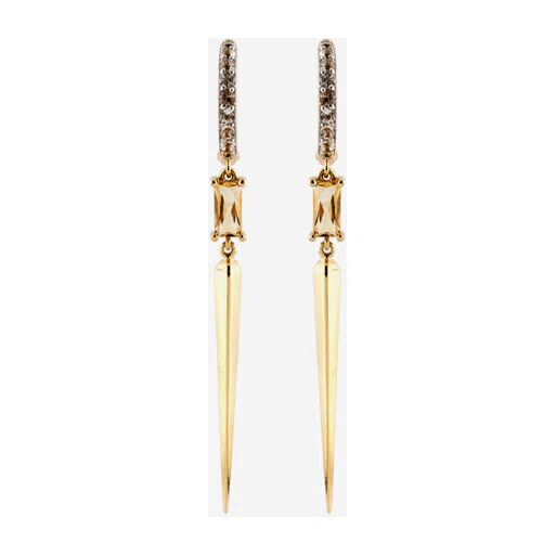 Серьги с подвесами Herald Percy Diamonds Poison Drop — модель 65fqdzh