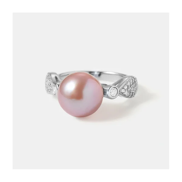 Серебряное кольцо с жемчугом Эдисон — арт. 10322-004879
