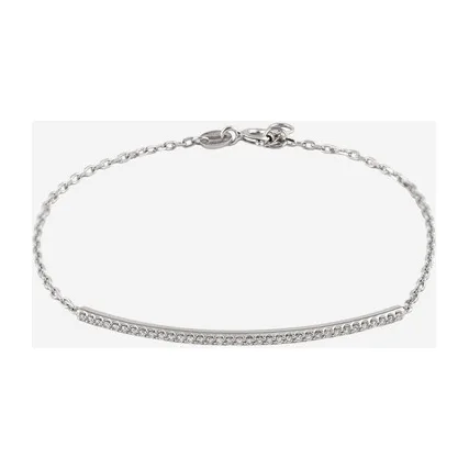 Браслет из белого золота с бриллиантами — модель 7usb59k