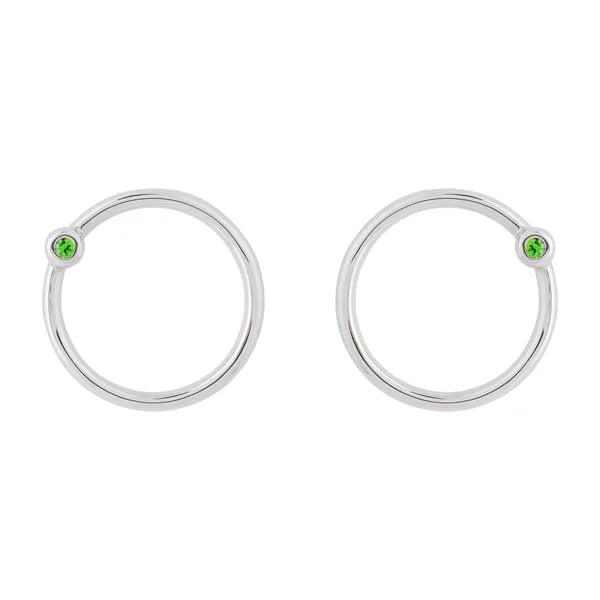 Серьги-кольца Herald Percy Diamonds — модель qe9pdva
