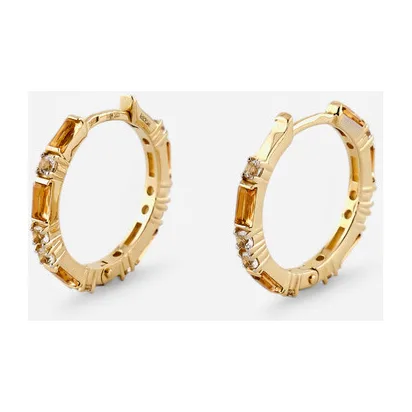 Серьги-кольца Herald Percy Diamonds — модель 96ykfcf