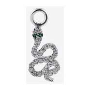 Подвеска-змея из серебра с фианитами WANNA?BE! Poison Drop — модель cvtidqq — фото 2