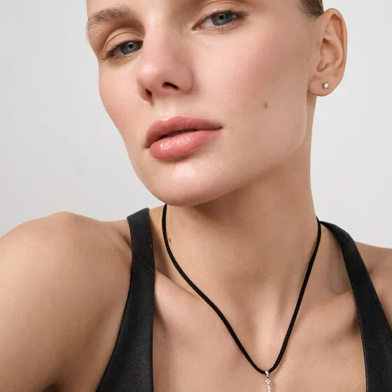 Колье с подвеской из серебра «Меч» AMOVA Poison Drop — модель 43citgk — фото 2
