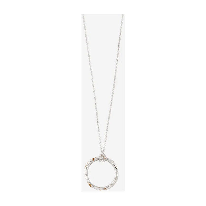 Подвеска Биколорное колье с кольцом из серебра Surrender Kintsugi Jewelry Poison Drop — модель tre5z1c — фото 2